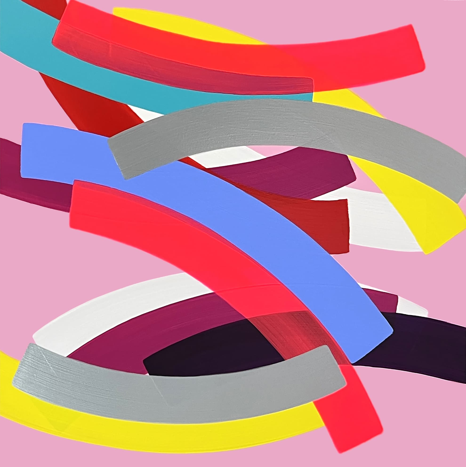 Ha Taeim 하태임, Un Passage No.254119, 2025, Acrylic on Canvas, 70 x 70 cm, 2,300,000¥