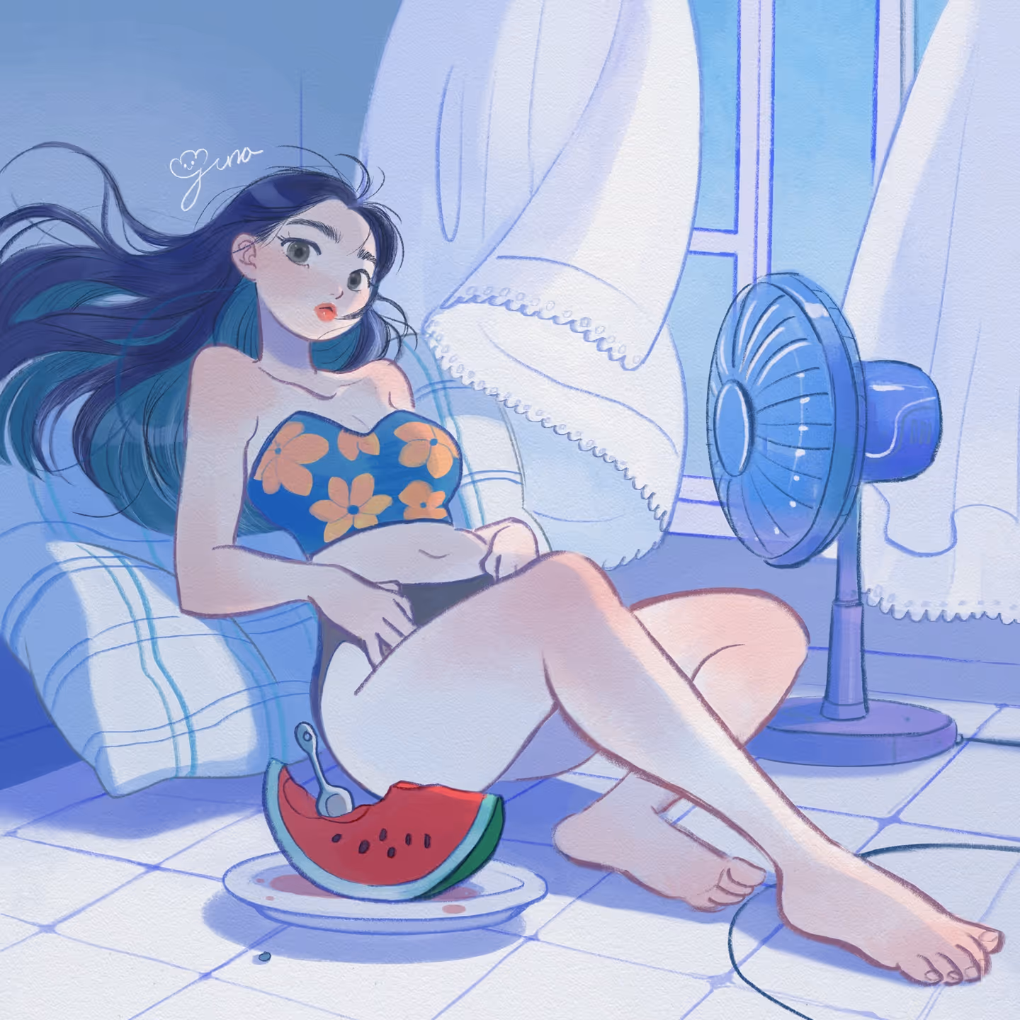 박유나, Say that again, digital print, 30 x 30 cm. 미판매