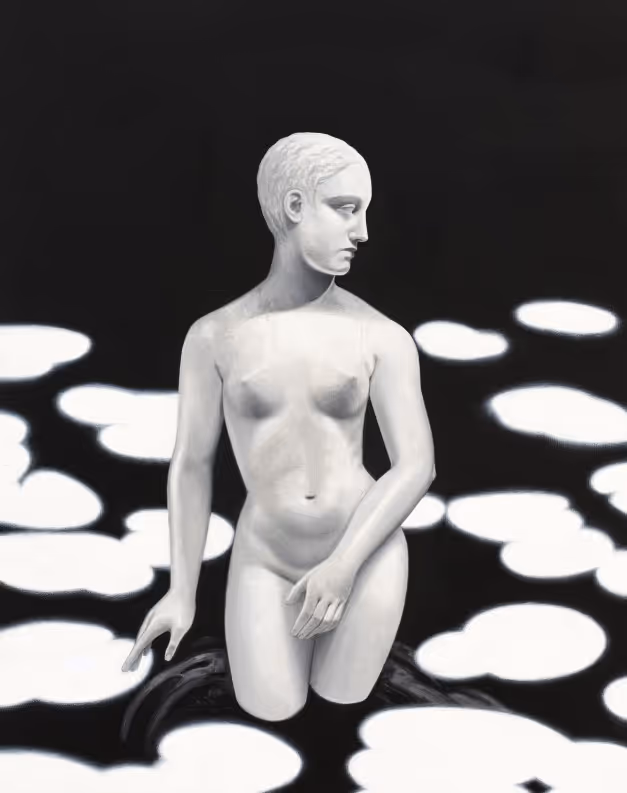 지선혜, 물들지 않는, oil on canvas, 90.9 x 72.7 cm. 300 만원