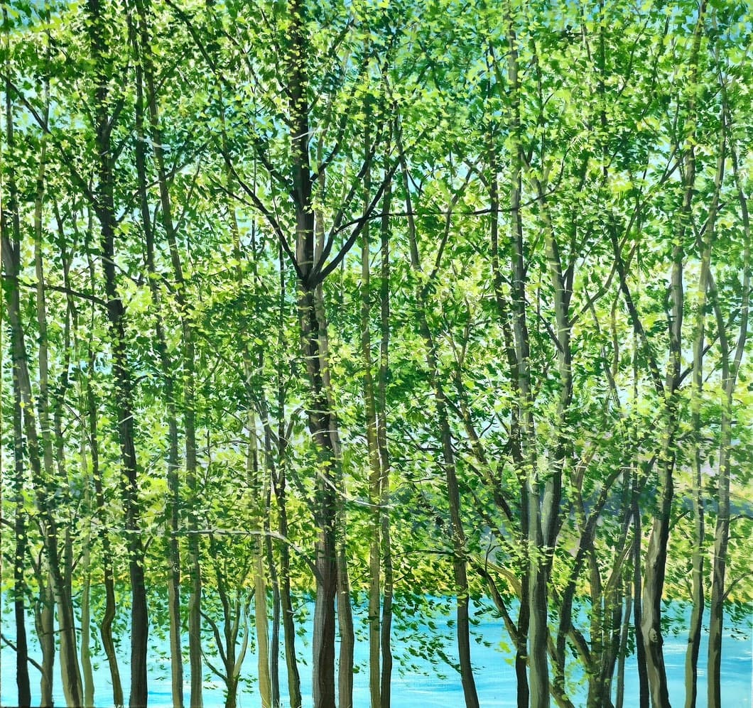 Choi Seon Kil 최선길, songof1kyears, 2023, oil on canvas, 75×80cm