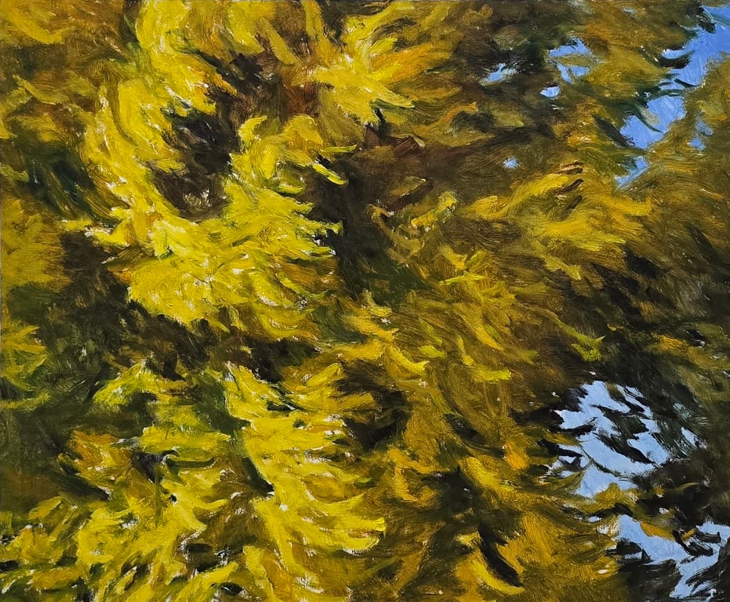 Choi Seon Kil 최선길, songof1kyears, 2023, oil on canvas, 85×90cm