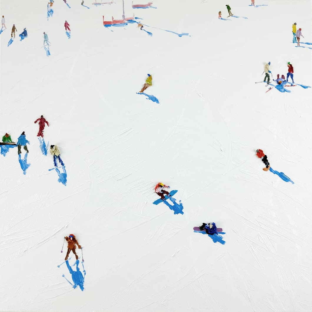 Lee Sangwon 이상원, 2025, oil on canvas, 91x91cm