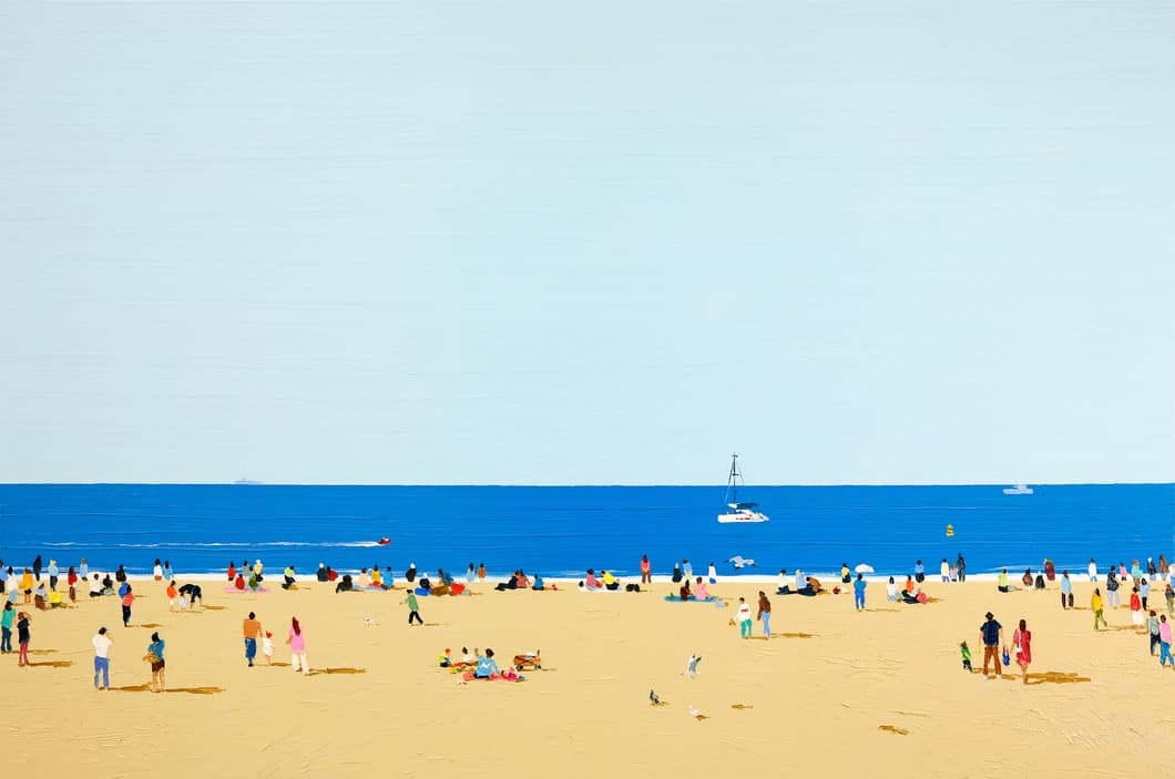 Lee Sangwon 이상원, 2025, oil on canvas, 61 x 61cm