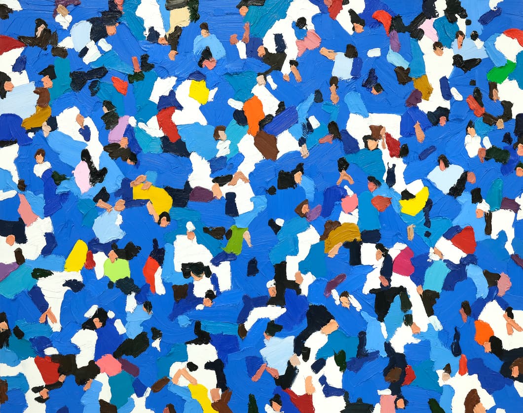 Lee Sangwon 이상원, 2024, oil on canvas, 61 x 61cm