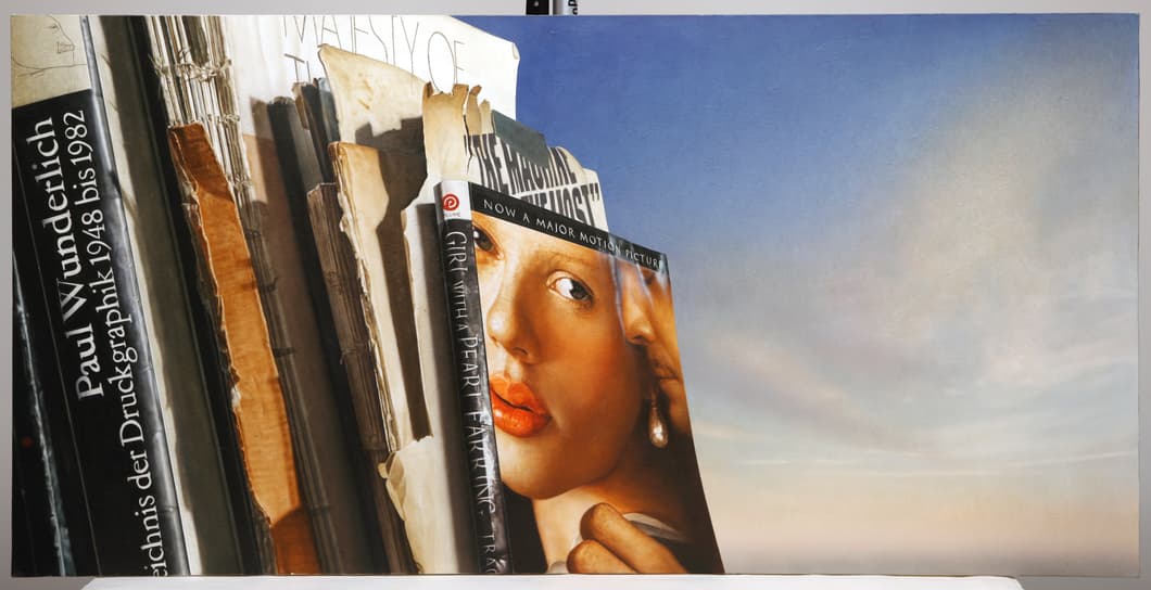 Lee Sukju 이석주, 사유적 공간, 2009, oil on canvas, 162x97cm