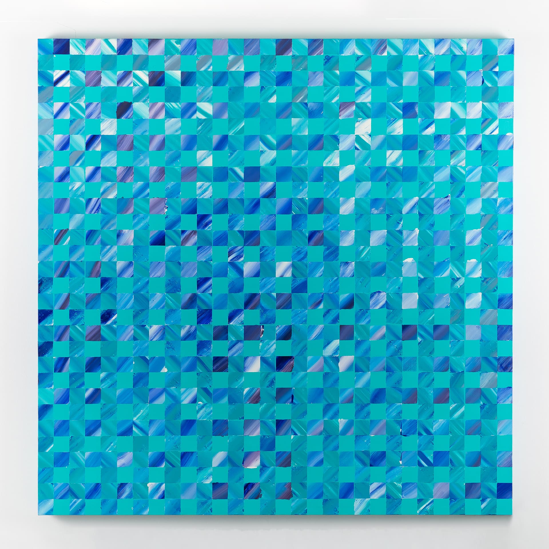 Nite_ one year project, 2021-2024, acryic on canvas, 152x152cm