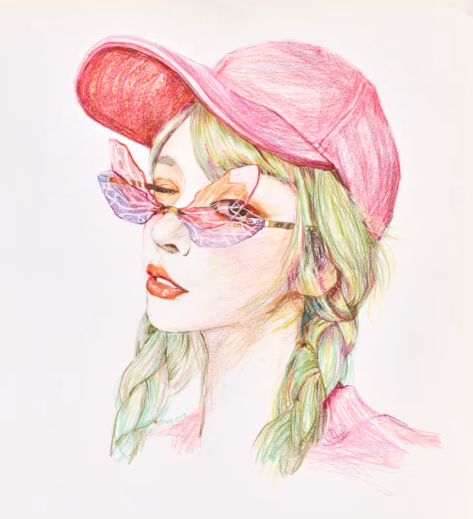 김선주, Dragonfly 1, print on a mirror, 지름 42 cm. 50 만원