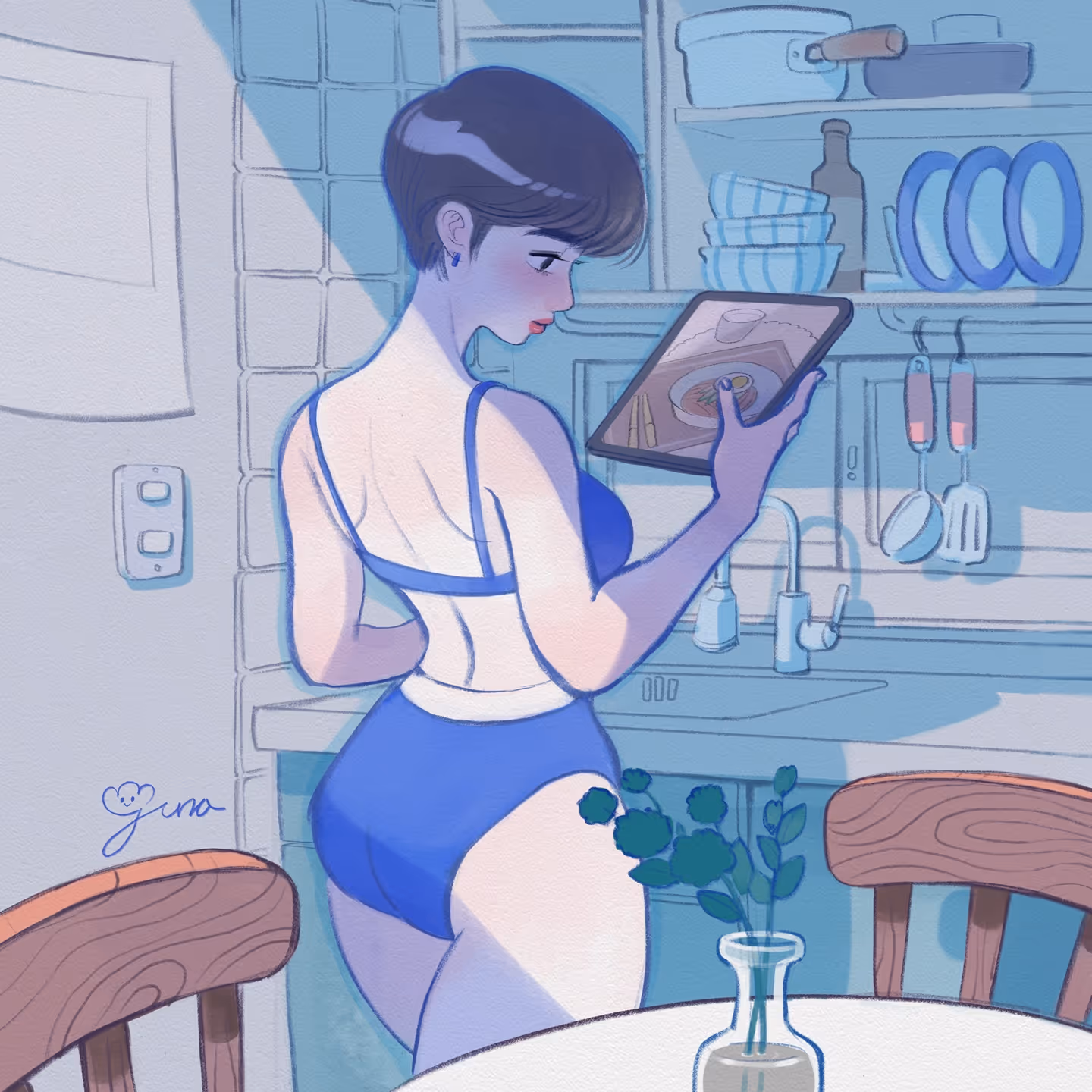 박유나, Shh I’ve got this, digital print, 30 x 30 cm. 미판매